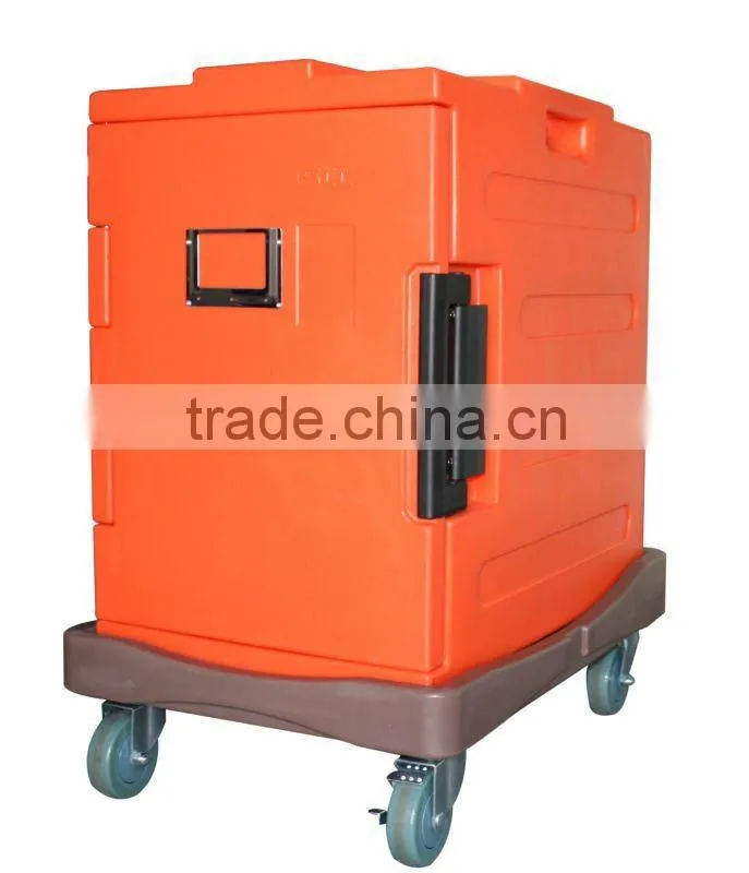 High quality Catering food storage container with dolly, food storage container for hotel with dolly