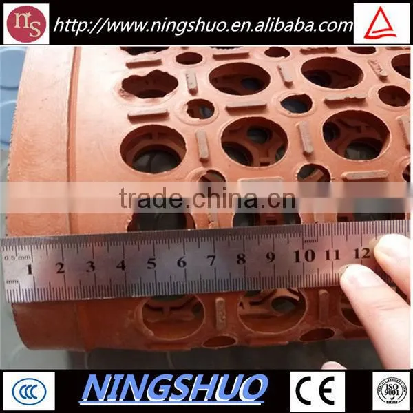 China industry of anti slip anti fatigue kitchen heat resistant rubber mat