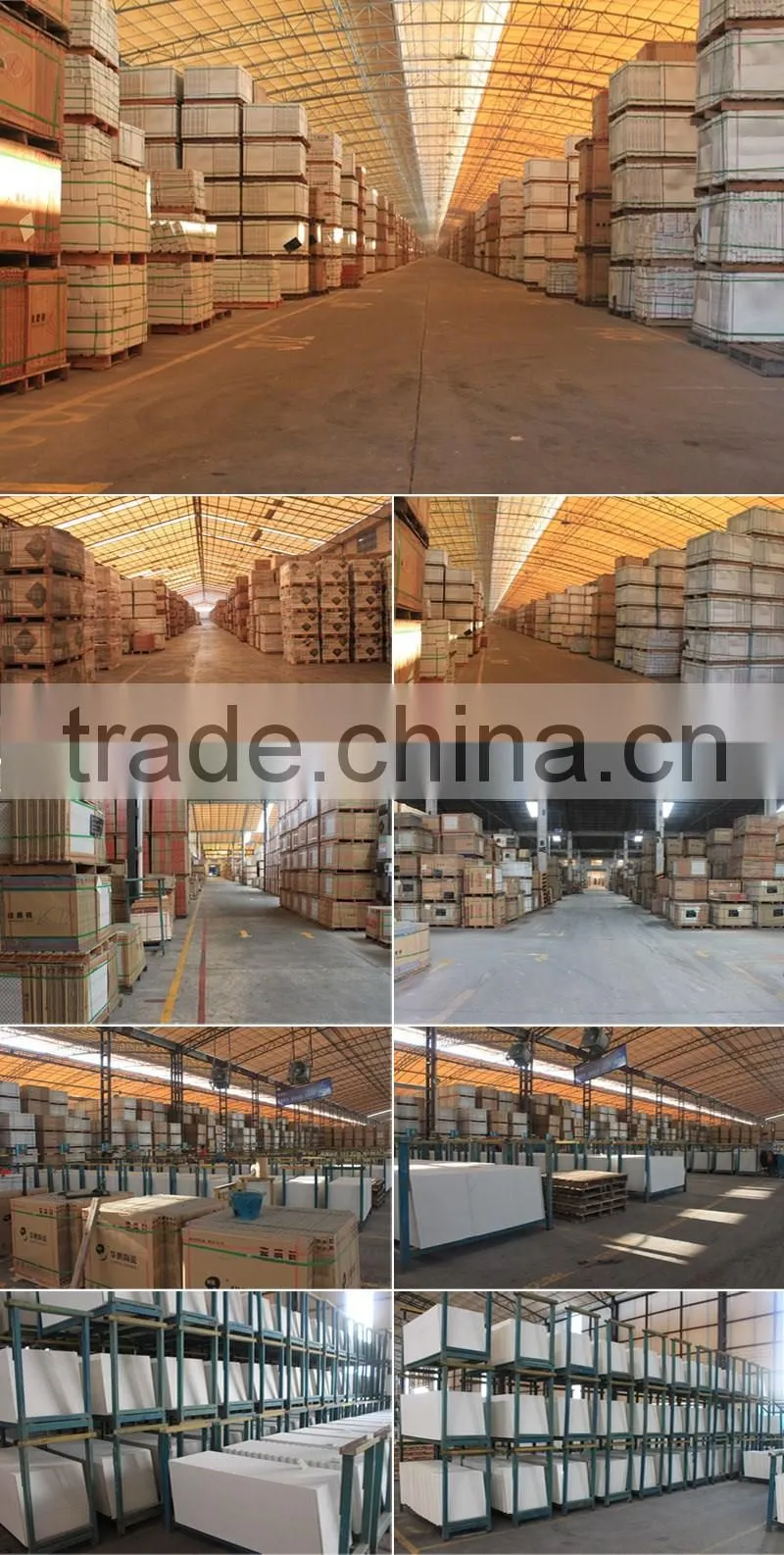Light color soluble salt tile , double loading porcelain ceramic floor tile, cheap vitrified polished tiles