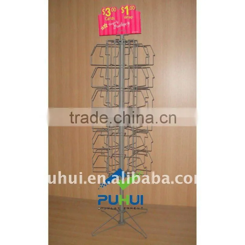 metal spinning napkin display stand