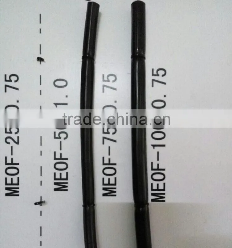 chinese manufacturer 25cores , 50cores 0.75mm multi strands end glow fiber optic cable for lighting