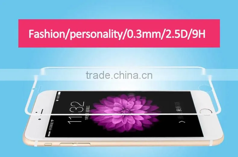 china alibaba waterproof tempered glass screen protector for iphone 6 plus mobile phohe accessories