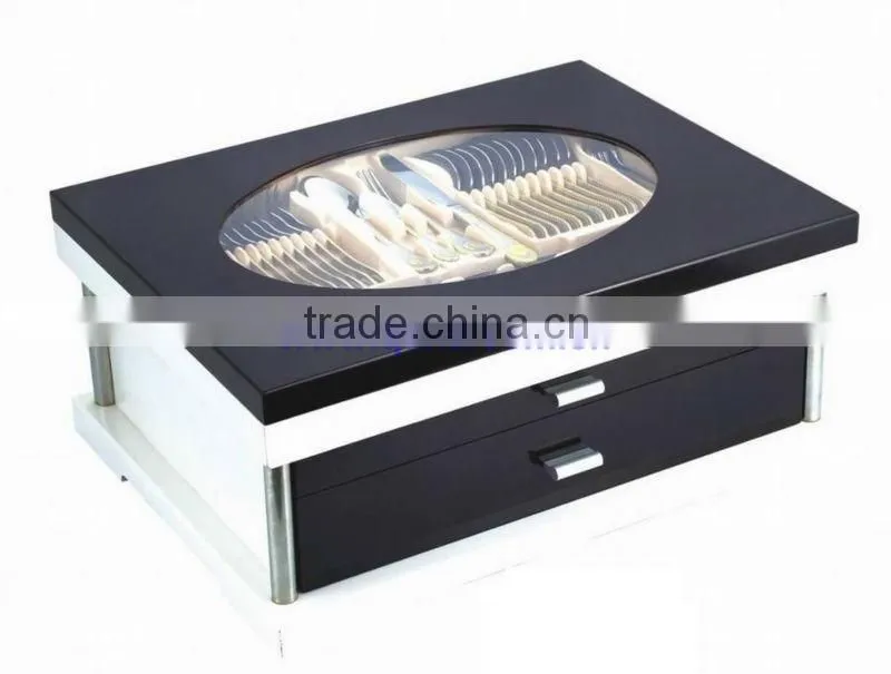 stainless steel cutlery set,golden and sanding.dinner knife and spoon