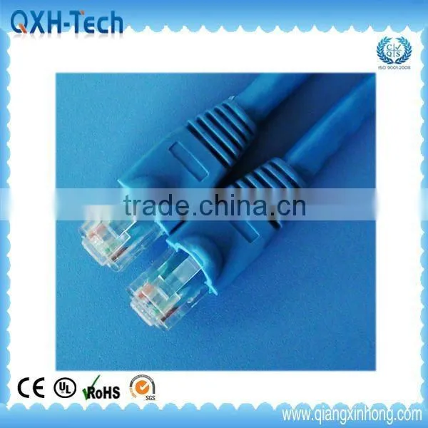 Orange color 1.5m UTP Cat5e RJ45 networking patch cable