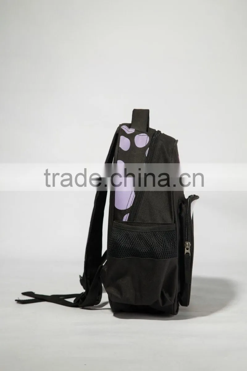 Cheap kids school backpack bag with cartoon