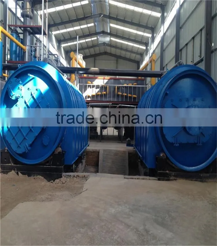 New condition 10 ton pyrolysis plant with high oil yield