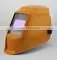Welding helmet with single shade