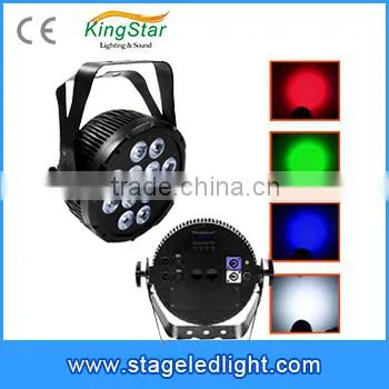 High quality KTV & BAR 12pcs*15w RGBW wireless led Par stage light/DJ stage lights