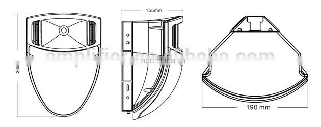 PA Wall Mount Speaker BS-7320