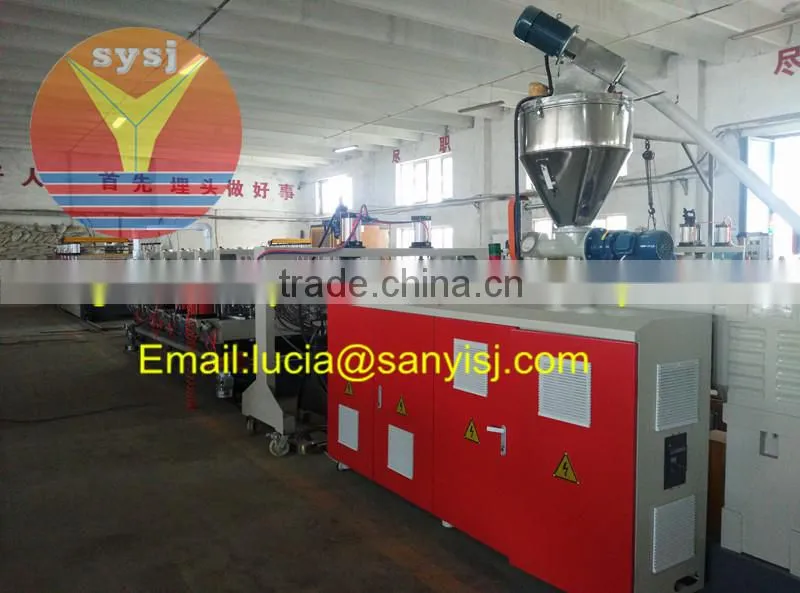 Reusable PVC Construction Formwork Extrusion Line, PVC Foam Board Machine, WPC Foam Board Production Line