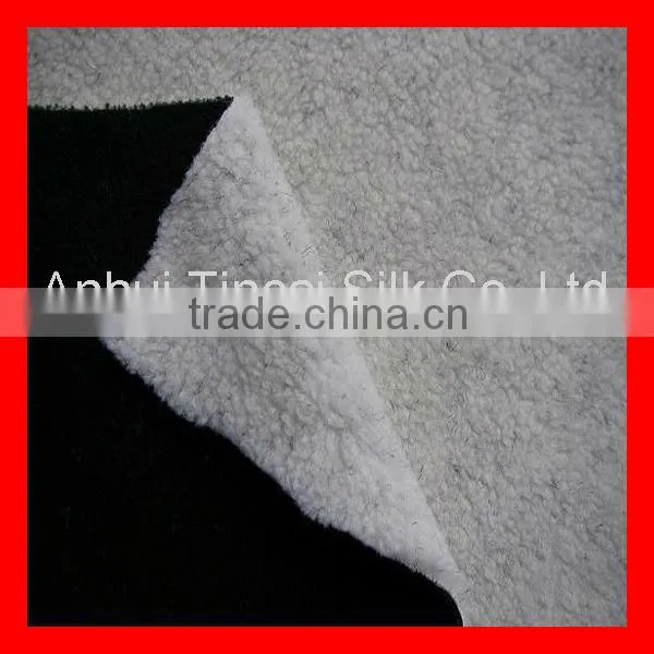 Polyester Sherpa Laminated Fleece Fabric