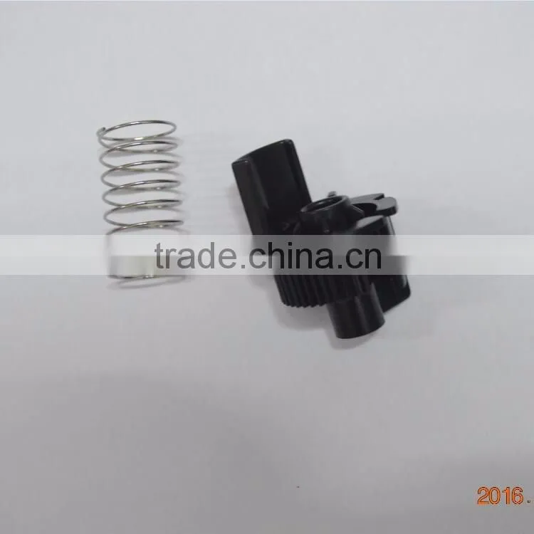 Printer Spare Parts compatible toner Reset Gear with spring for Brother TN-660 2380 L2520D 2540 2560 L2700 2720 2740
