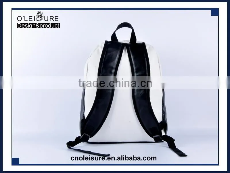 Leather satchel mens canvas backpacks rucksack backpack