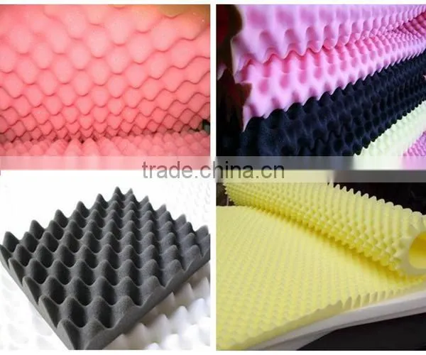 Double Pressure Rollers Profile Foam Cutting Machine For Mattress