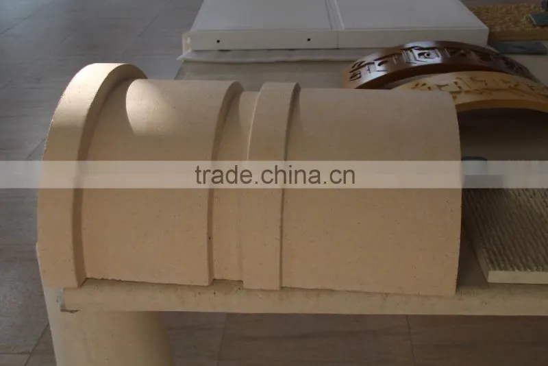 hotel exterior decoration roman style construction material GFRC column