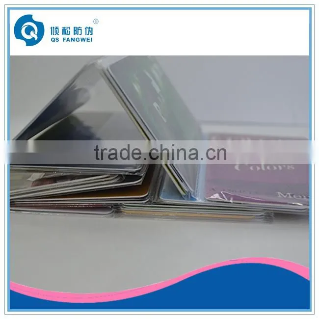 Hi-Co magnetic stripe cards