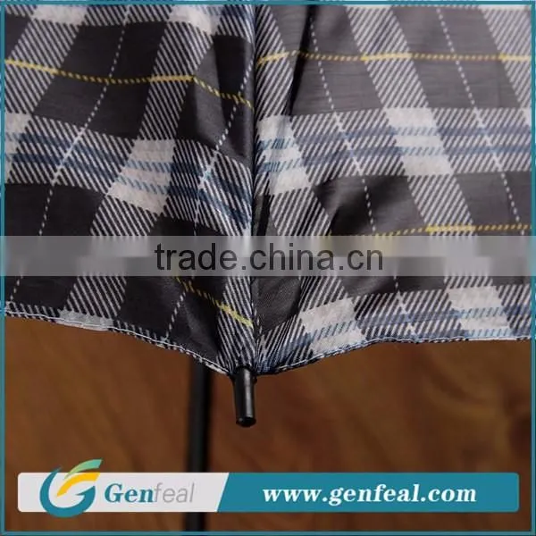 23 inch fashion business checked men travel umbrellas china supplier