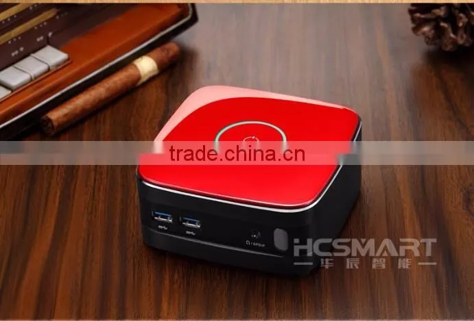 10*10cm NUC J1900 industrial fanless 4k mini pc 12v