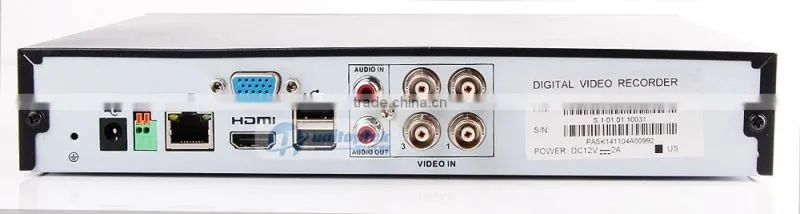 4CH 1080P HD CVI CVR Recording And 4Pcs IR Dome CVI Camera Kit System