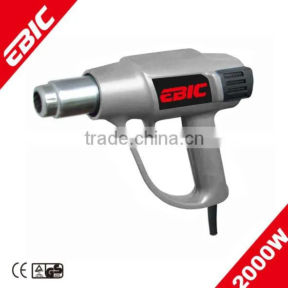 2000W 3 temperature settings hot air gun/heat gun (HG001)