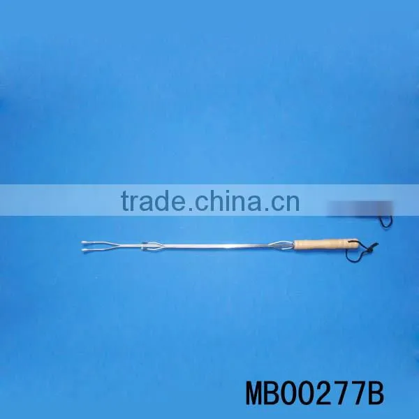 Stainless steel extensable bbq fork