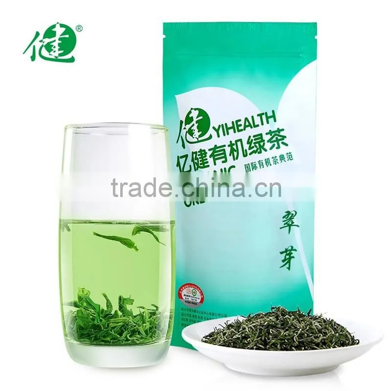 Top Quality Green Tea Clear Away Heat and Toxic Materia Healthy Organic Tea Plain Packaging