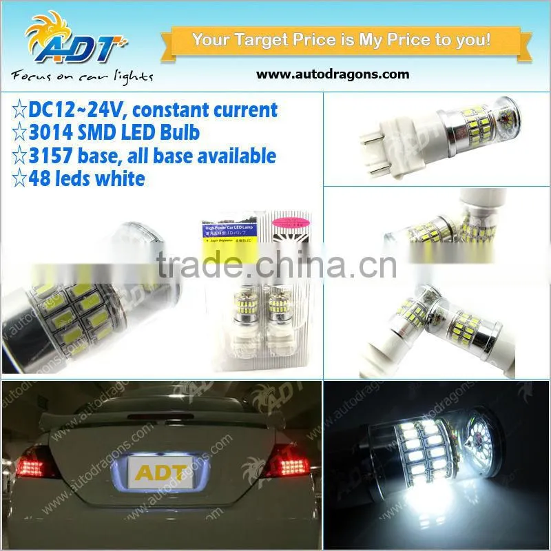48SMD Fog Light Car Led Bulb H4/H7/H8/H11/9005/9006 White