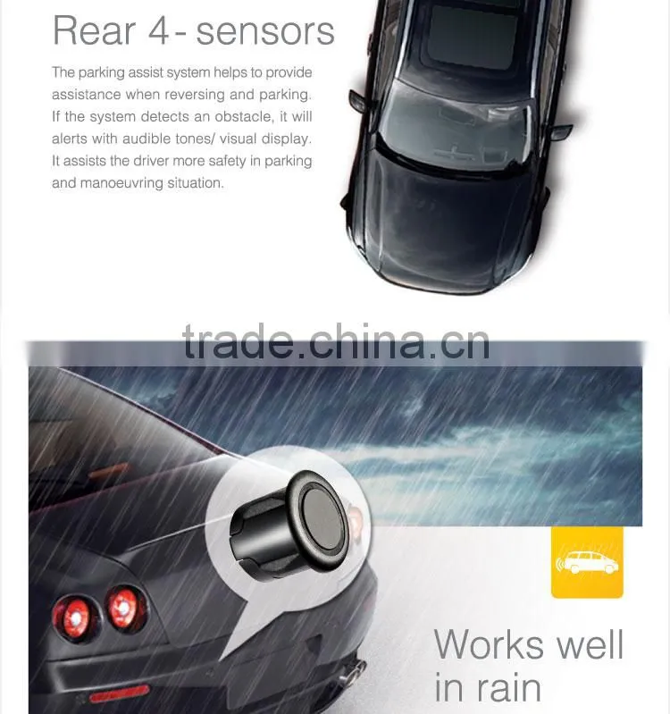 Steelmate PTS410M5 car parking sensor system, rear parking sensor, parking assist system