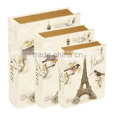 2016 New Design Vintage Decorative Book Box