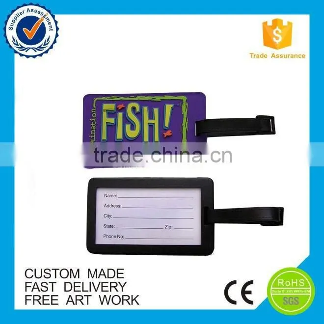 custom rubber luggage tags,brand leather tag