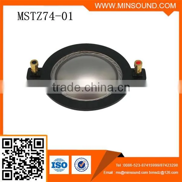 MSTZ74-01 titanium diaphragm voice coil assembly for driver unit