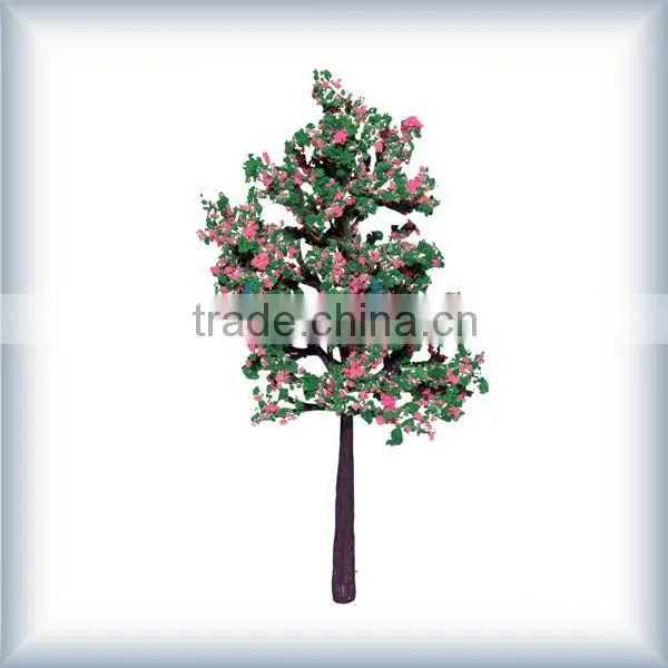 Colorful 3D decorated live christmas trees,CT007-160model tree for layout,good quality model tree,decorative model tree
