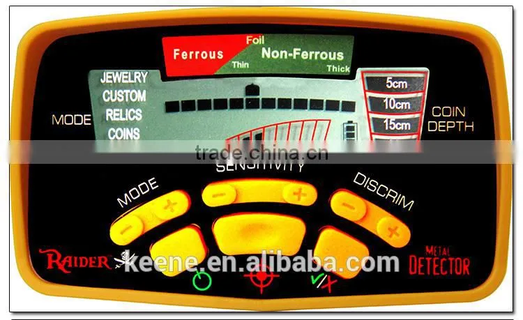 Hot selling good High quality electronic instrument Ground metal detector MD-6350 deep underground