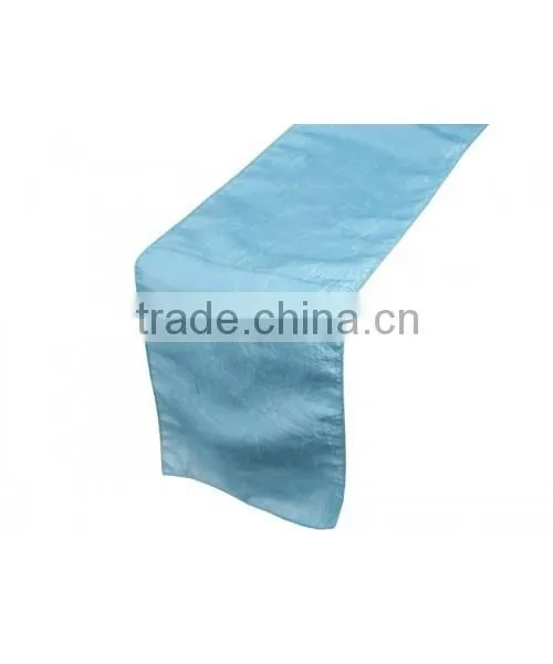 Best Quality Light Blue Burlap Table Runner