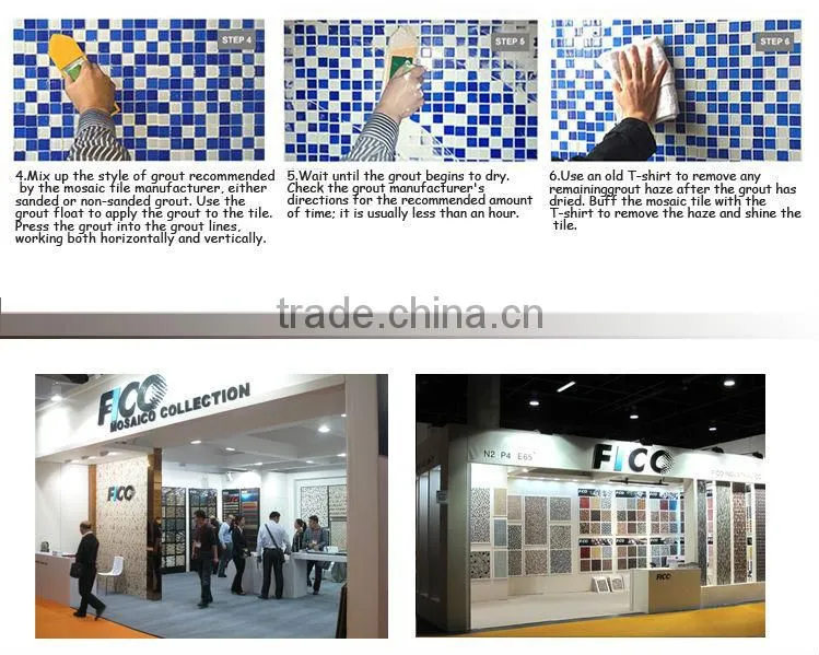 Fico mosaic, GZ3394CS-1, coconut shell mosaic tiles