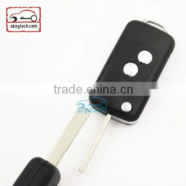High Quatity Peugeot remote key for peugrot modified remote 307 key shell Car Key 2 button case