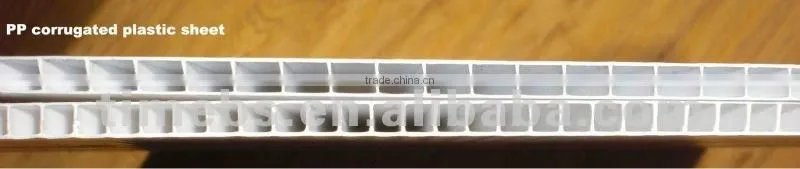 Corrugated plastic storage container