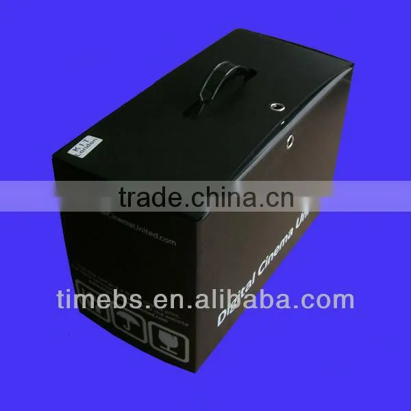 Collapsible esd plastic box