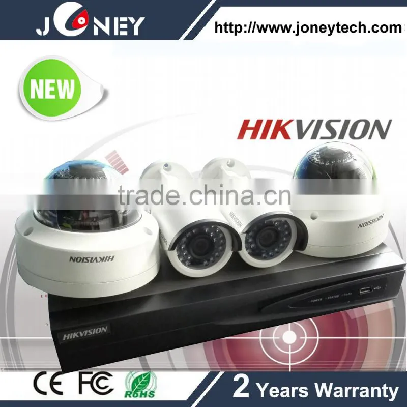 Original Hikvision NVR DS-7604NI-E1/4P video recorder with English version , 4POE Ports