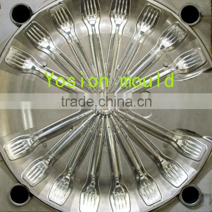 Plastic Disposable tableware ice cream spoon Mould