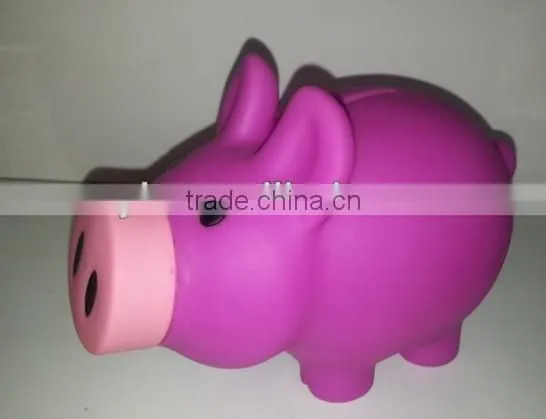 Piggy Money Box/Plastic Pig Coin Box/Custom Coin Money Box