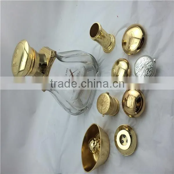 Shenzhen oem Zinc alloy perfume cap customized wine caps