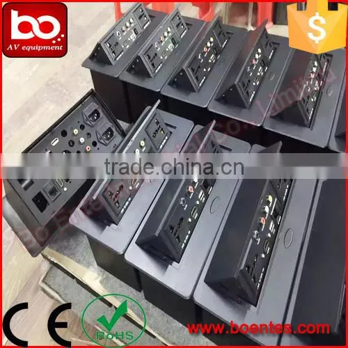 Cheap Price Supply Pop Up Electrical Socket with Power Plug for Office Table