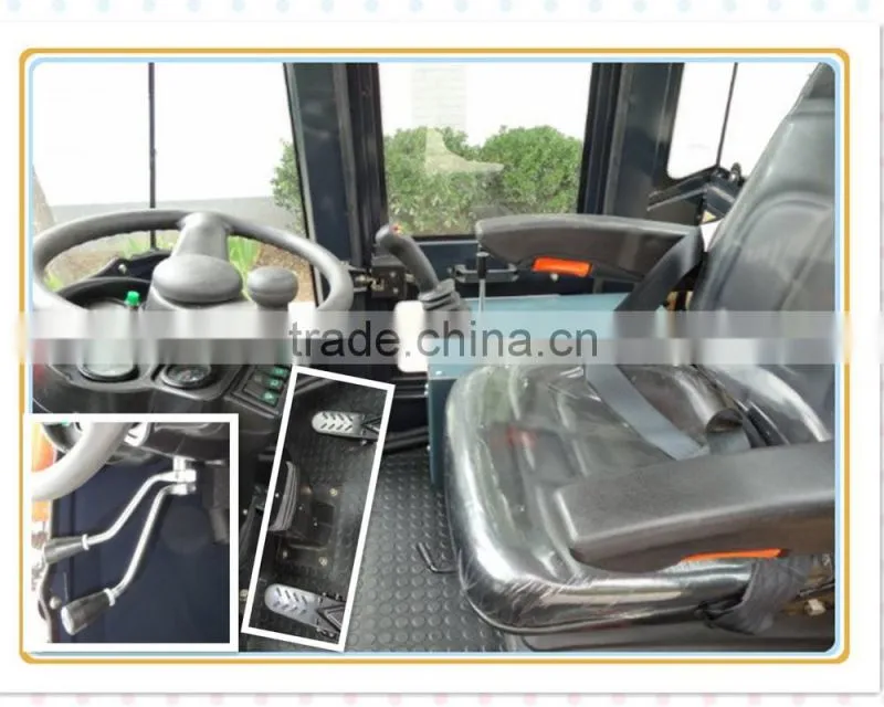 4x4 mini tractor with 2.5Ton wheel loaders TL2500
