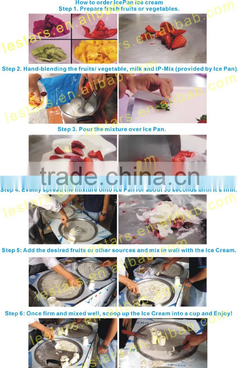 Fedex/UPS delivery NSF,CB,CE,RoHs approved factory supply fried ice cream machine fried ice cream machine for sale