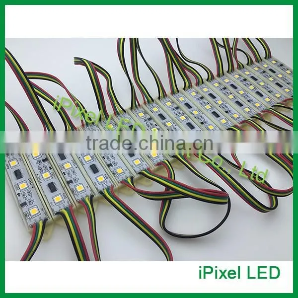 75mm SMD led ws2801 DC12v full color unique waterproof led panel