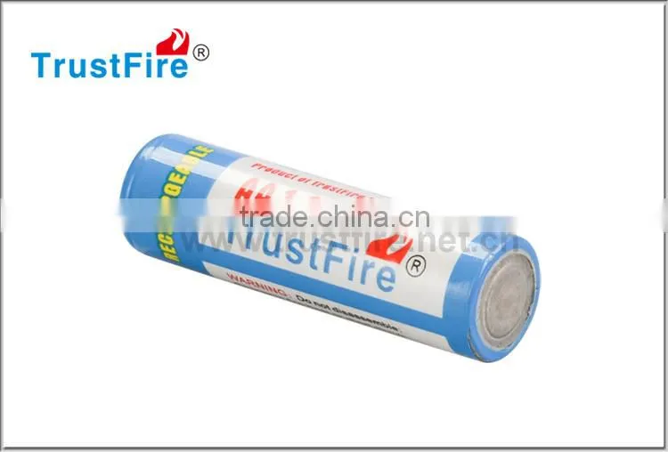 Trustfire original factory cylindrical battery 1.2V rechargeable AA NI-MH battery 2500mAh with Nipple top