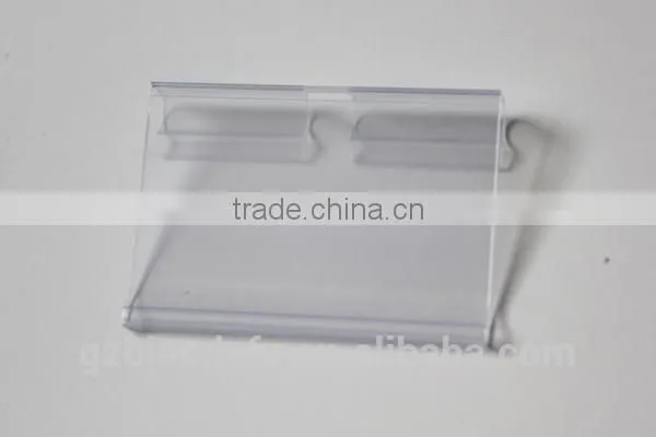 50*32mm Supermarket Price Tag Display Plastic Holder/Clip