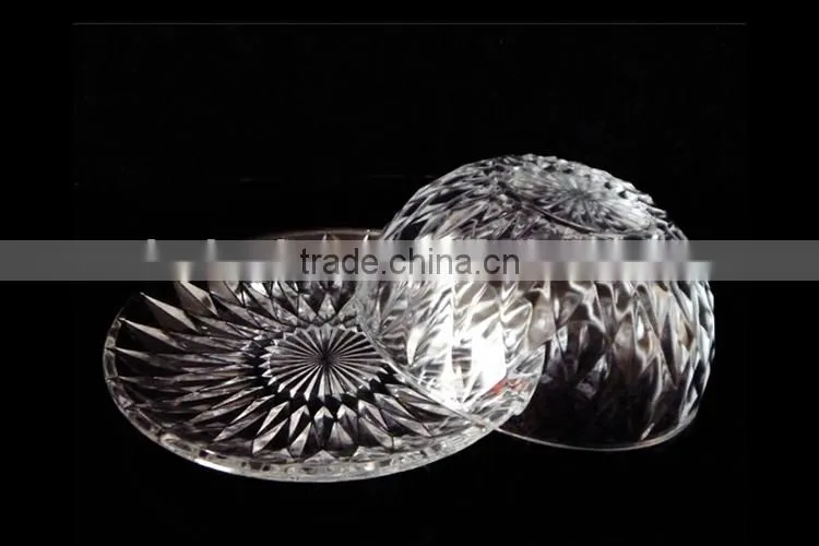 glass charger plates wholesale with diamond design