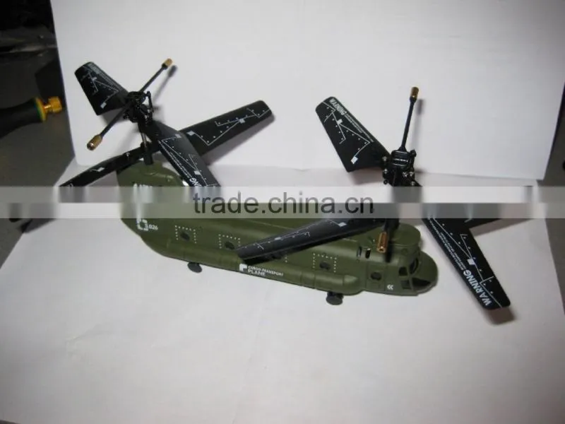 Sidiou Group S026 7" Rc Remote Control Helicopter, 3 Channels Infrared Control Indoo